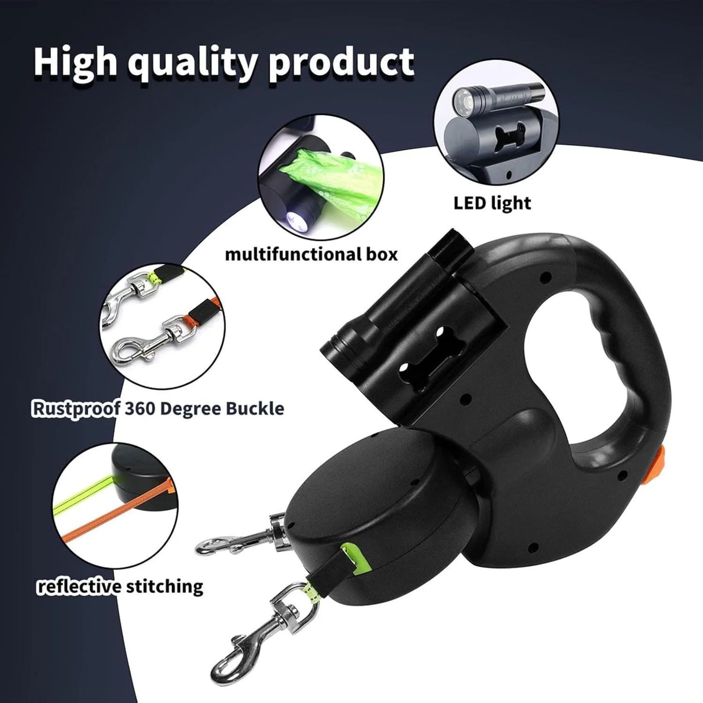 Duo Anti-Tangle Leash